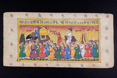 Rajasthani miniature painting