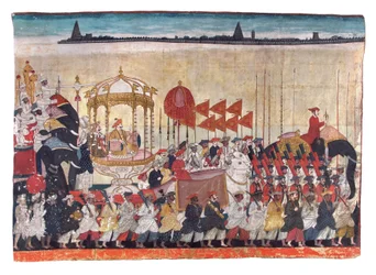 Rao Tuljaji in Procession
