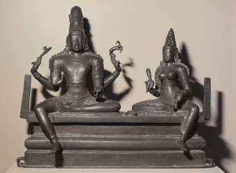 Shiva and Parvati, Chola Dynasty, c.846