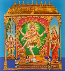 Shiva dancing