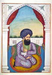 Sirdar Mohammad Sultan Khan, from The Kingdom of the Punjab, its Rulers and Chiefs, volume II