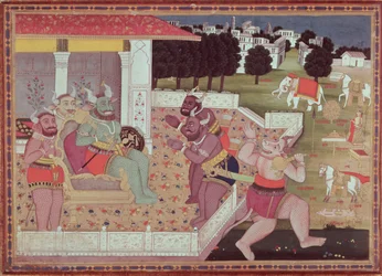 The Asura Kumbha and his Court of Demons