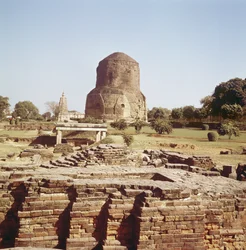 The Dhamekh stupa