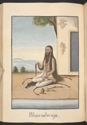 The sage, Bharadvaja