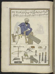 Turner, 86 Drawings Bound into a Volume Depicting Trades and Occupations in Kashmir