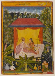 Unidentified Page from a Dispersed Nayika Series