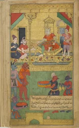 Vibhishana Is Installed as King of Lanka