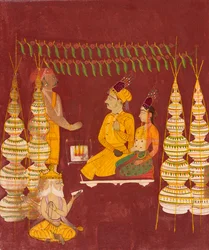 Wedding Ceremony in the Presence of Brahma