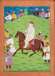 Woman in the Service of the Queen Traveling to the Court of Shah Alem