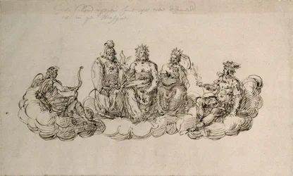 Jove with the Senate of the Gods, c.1622