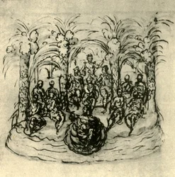 The Maritime Chariot Containing the Queen and Masquers