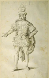 Youth in ancient British costume