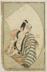 The Actor Nakajima Mioemon II, from A Picture Book of Stage Fans