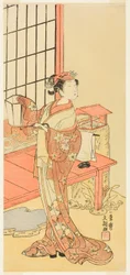 The Actor Segawa Kikunojo II, Possibly as Princess Ayaori in the Play 