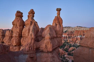 A landscape at Bryce Canyon National Park, Utah, 2020