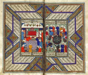 Prayers in a Mosque