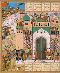 Shah Anushirvan Captures the Fortress of Saqila