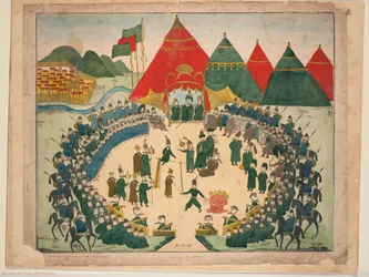 The Execution in the Presence of Persian Shah, c1700