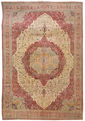 Haji Jalili Tabriz carpet, c.1890