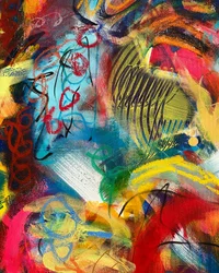Vibrant Abstract Expression