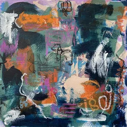 Vibrant Abstract Strokes