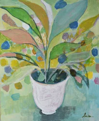 Colorful Potted Plant