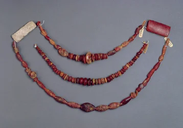Three Strings of Beads from Hallstatt, Austria, 700-500 BC