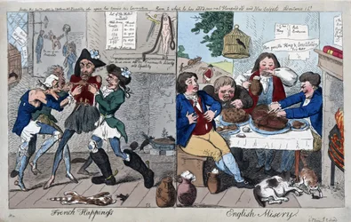 French Happiness: English Misery