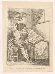 Researcher in Hertfordshire (Virtuoso and a Fly) (Genre Scenes from Different Parts of England and Wales) (Eccentric Excursions or Literary & Pictorial Sketches of Countenance, Character and Country)