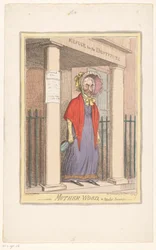 Caricature of Sir Matthew Wood, 1820