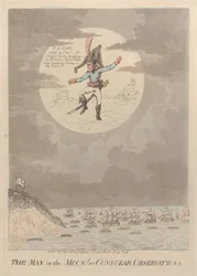 The Man in the Moon! or Consular Observations, September 1803