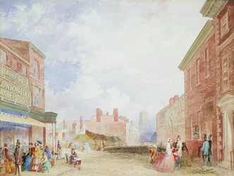 View of Kirkgate, Leeds