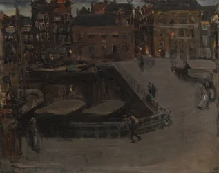 Damrak in the Evening
