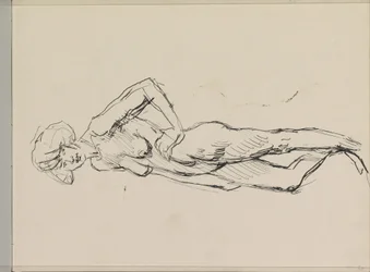 Standing Female Nude