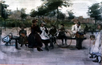The Park Bench, Amsterdam