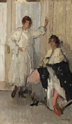 The Mannequins Ippy and Gertie at Hirsch, Amsterdam, c.1915-17