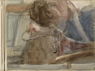 Woman at a Table