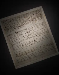 Two Pages of Revisions to the Principia Mathematica