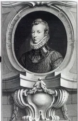 Sir Philip Sidney, Engraved by Jacobus Houbraken, 1743