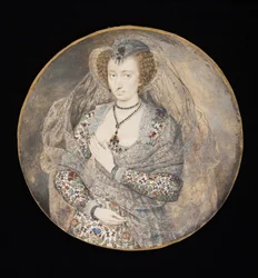 Unknown Lady, Formerly Called Lucy Harrington, Countess of Bedford, c.1605