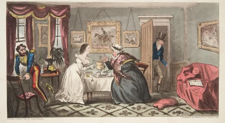 A Bath Beau and Frail Belle or the Mr B. and Miss L., from The English Spy