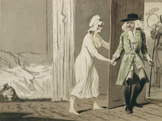The Cuckold departs for the Hunt, c.1800