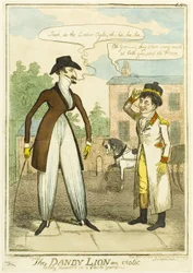 The Dandy Lion an Exotic lately Discovered in a Stable Yard