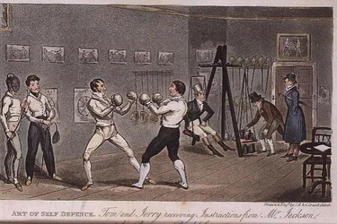 Art of Self Defence: Tom and Jerry Receiving Instructions from Mr Jackson, from 