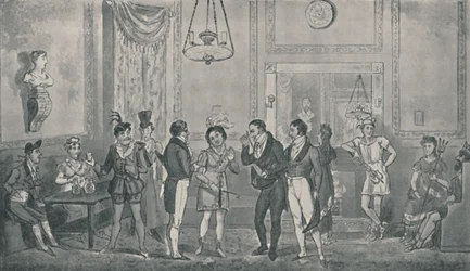 The Green Room at Drury Lane Theatre