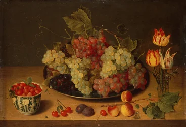 Still Life with Fruit and Flowers
