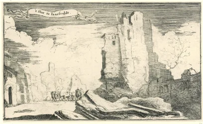 The Castle at Jaarsveld, Destroyed by the French in 1672