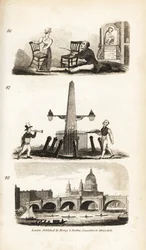 Chair-mender, News Boy, Flying Pieman and Blackfriar’s Bridge