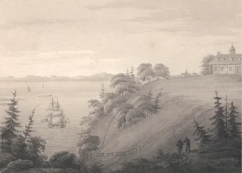 View of Mount Vernon, the Seat of General Washington