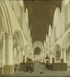 The Interior of Saint Bavo